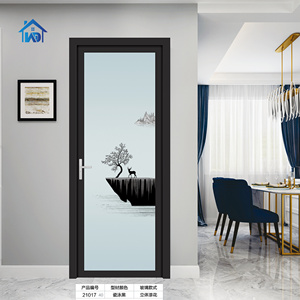 Puertas Corredizas Laterales de Aluminio con Rotura de Puente Térmico, Diseño Moderno, Vidrio Impermeable, con Acabado para Apartamentos - Product Image 4