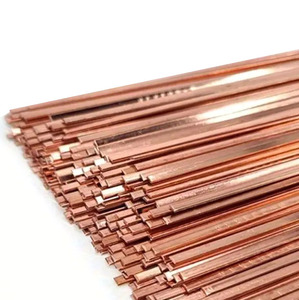 BCuP-2 Steel <strong>Copper</strong> Brazing <strong>Rods</strong> Phosphorus Round <strong>Weld</strong> with TIG Arc for Air Conditioners Refrigerators Brass Brazing <strong>Rod</strong> Sticks - Product Image 1