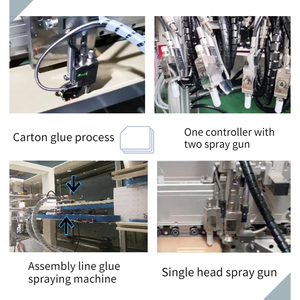 Hệ thống keo lạnh thông minh điều khiển bằng điện Điều khiển 2 súng cho móc gỗ dưới cùng thư mục gluer thành phần cốt lõi mang động cơ - Product Image 3