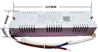 Courant constant Dimmable intelligent LED pilote lustre transformateur 2.4G télécommande et APP contrôle alimentation 24W40W300W432W576W