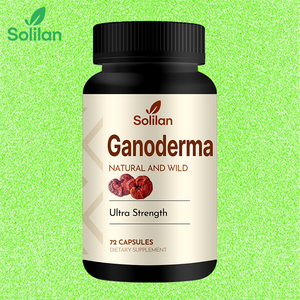 Amazon 72-Capsule tinh khiết Nấm Linh Chi Ganoderma nấm bổ sung chất chống oxy hóa tự nhiên chăm sóc sức khỏe năng lượng & Bộ nhớ hỗ trợ người lớn - Product Image 1