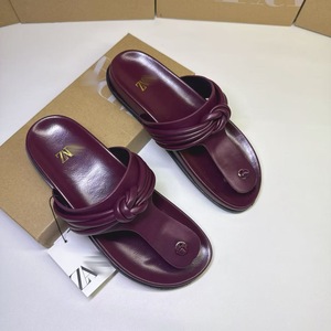 <span class=keywords><strong>Sandali</strong></span> piatti casual da <span class=keywords><strong>donna</strong></span> in tinta unita, comodi, stile francese, per l'estate, da spiaggia, con punta a punta, traspiranti, taglie grandi - Product Image 3