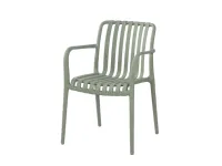 Fauteuils de salle à manger modernes en plastique coloré, hauteur réglable, extensibles, pour salle de bain et maison, en polypropylène (PC-136)