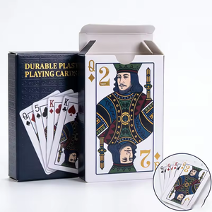 Cartes à jouer en papier haut de gamme OEM ODM d'usine, impression couleur personnalisée, jeux de cartes de poker publicitaires pour adultes - Product Image 6