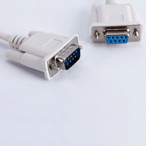 RS232 DB9 9Pin Serial Cable Female to Female/Male to Female Cross Serial Cable 1.5m White HKLPMaterial RS232 Communication Wire - Product Image 2
