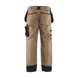 BLAKLADER - 150013202899D84 Pantalon d'artisan X1500 kaki/noir-PANTALON DE TRAVAIL EAN 7330509293904 PANTALON DE TRAVAIL CARGO - Product Image 2