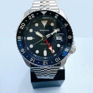 Reloj <span class=keywords><strong>Seiko</strong></span> <span class=keywords><strong>5</strong></span> Sports Automático <span class=keywords><strong>GMT</strong></span> para Hombre, Caja de Acero Inoxidable, Cristal Hardlex Azul, Resistente al Agua, Cronógrafo, Accesorio - Product Image 2