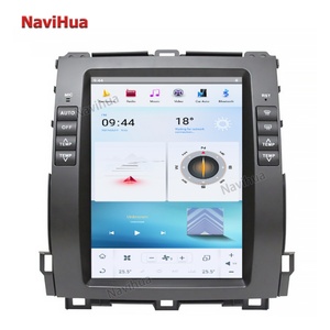 Lecteur DVD de voiture Android à écran vertical NaviHua, autoradio multimédia pour Land Cruiser 2002-2009 Lexus Gx470 Prado 120 - Product Image 2