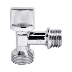 High Quality Lead Free Water Regulating Valves Toilet Bathroom Brass Angle Valve