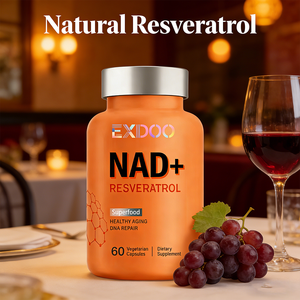 Produits de soins de la peau et compléments alimentaires OEM Nad Plus Resveratrol NAD+ Berberine Acide hyaluronique Énergie Capsules NAD - Product Image 4