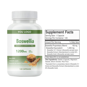 แคปซูล <span class=keywords><strong>Boswellia</strong></span> 1200มก. ประสิทธิภาพสูงอาหารเสริมสกัดจาก <span class=keywords><strong>Boswellia</strong></span> <span class=keywords><strong>serrata</strong></span> อินทรีย์ - Product Image 2