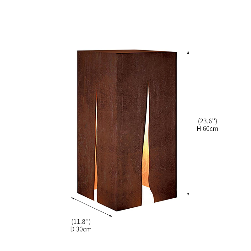 Óxido   Diámetro 30cm x Altura 60cm
