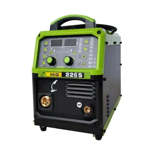 Solary Digital Mig Welder Professional alluminio 220V Inverter MIG ARC Welder MIG CO2 Welding 0.8-1.2mm 6.5kva 60% 65V