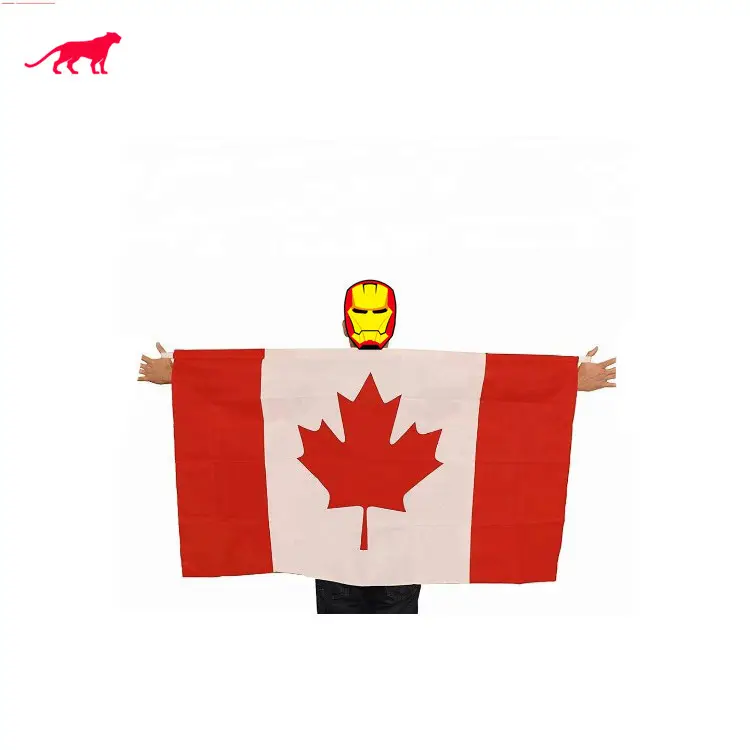 Football Games Canada Body Flag Cape