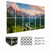 Écran LED P3.91 4.81mm RGB pour mur vidéo intérieur, location, résolution 8K, HDR 1000, garantie 5 ans, armoire à maintenance frontale