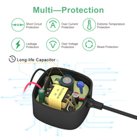 Austauschbarer Stecker US EU UK AU Stecker Wandstecker IEC 1310 5V 2A 5v1a Netzteil Universal-Netzadapter