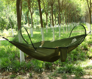 Polar Everest portatile singolo <span class=keywords><strong>amaca</strong></span> <span class=keywords><strong>lettino</strong></span> <span class=keywords><strong>da</strong></span> campeggio accessori <span class=keywords><strong>da</strong></span> viaggio altalena letto <span class=keywords><strong>da</strong></span> esterno portatile in Nylon <span class=keywords><strong>amaca</strong></span> con zanzariera - Product Image 6