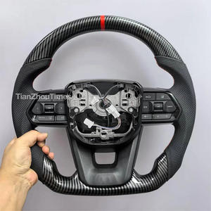 Volant en fibre de carbone compatible avec <span class=keywords><strong>Toyota</strong></span> Hilux Fortuner Camry Land Cruiser <span class=keywords><strong>Gr</strong></span> <span class=keywords><strong>Corolla</strong></span> Hiace 86 Mark X Prado 120 yaris - Product Image 1