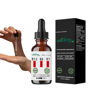 Compléments Nutritionnels Liquides Végans Naturels Purs et Sains, Personnalisés en Usine OEM, Meilleures Gouttes de <span class=keywords><strong>Vitamine</strong></span> <span class=keywords><strong>B12</strong></span> - Product Image 1