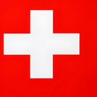 Drapeau national de la Suisse 3x5 pieds en polyester, bannière suspendue imprimée numériquement pour décoration extérieure