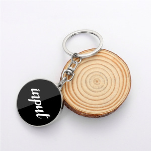 QX Creative Metal Compass Keychain Photo Frame Couple Personalized Photo Key Ring Commemorative <b>Small</b> Gift - Product Image 4