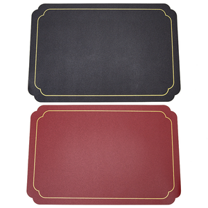 Mantel de Encaje de Cuero Ecológico Personalizable para Comida Occidental, Mantel de Mesa para Hotel y Hogar, Mantel de PU Impermeable y Resistente al Calor - Product Image 6