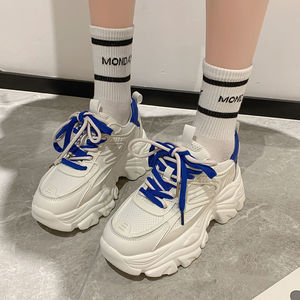 Sneakers da <span class=keywords><strong>Donna</strong></span> con Suola Spessa, Nuova Collezione Primavera-Autunno 2022, <span class=keywords><strong>Scarpe</strong></span> <span class=keywords><strong>Sportive</strong></span> Casual da <span class=keywords><strong>Donna</strong></span>, Vendita Diretta dei Produttori - Product Image 4