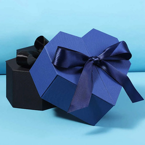 Boîte d'emballage en chocolat en forme de cœur à succès, boîte cadeau pour la Saint-Valentin, boîte cadeau pour la Saint-Valentin, emballage cadeau pour <span class=keywords><strong>bijoux</strong></span> floraux - Product Image 3