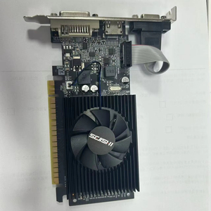 Penjualan terlaris GT610 <span class=keywords><strong>DDR3</strong></span> 2GB 64Bit VGA Video grafis kartu baru PCI Express Antarmuka Desktop Cooler tipe kipas - Product Image 1