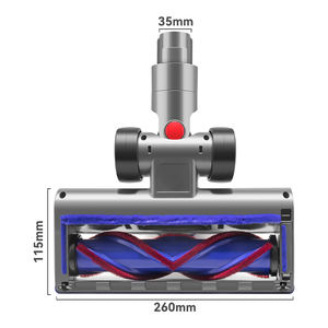 Cabezal de Motor de Accionamiento Directo de Alto Rendimiento para <span class=keywords><strong>Dyson</strong></span> V7 V8 V10 V15, Cepillo Eléctrico de Repuesto para Suelos con Sistema Anti-Enredamiento de Cabello - Product Image 6