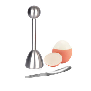 Productos de Tendencia 2026, Novedades en Utensilios de Cocina, Juego de 5 Cucharas de Acero Inoxidable 304 para Huevos - Product Image 4