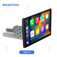 Autoradio universel Android 9 pouces simple DIN avec Carplay Android Auto écran tactile lecteur multimédia numérique DVD