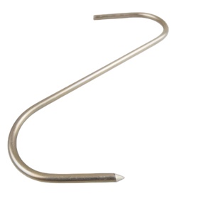 Porte-clé<span class=keywords><strong>s</strong></span> <span class=keywords><strong>en</strong></span> acier inoxydable pour chambre <span class=keywords><strong>de</strong></span> noël <span class=keywords><strong>en</strong></span> <span class=keywords><strong>forme</strong></span> <span class=keywords><strong>de</strong></span> <span class=keywords><strong>S</strong></span> petit ornement <span class=keywords><strong>crochet</strong></span> <span class=keywords><strong>en</strong></span> métal pour tissu suspendu <span class=keywords><strong>en</strong></span> vrac finition unie - Product Image 3