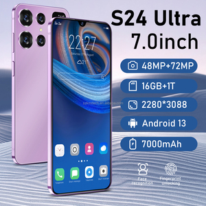สมาร์ทโฟนหน้าจอ HD ขนาด5G ของแท้, โทรศัพท์มือถือ108MP หน้าจอ HD ขนาด6.8นิ้ว - Product Image 1