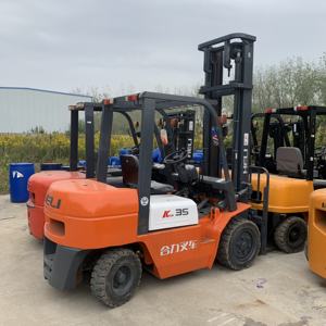 מלגזה יד שנייה 3 טון, מלגזה דיזל משומשת זולה Heli/TCM/Komatsu 3.5 טון 5 טון 10 טון - Product Image 4