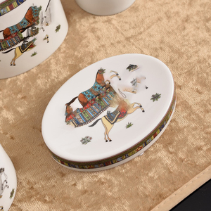 Nordic Luxury Horse Pattern Juego de baño de 6 piezas Colección de accesorios Premium con descuento - Product Image 3