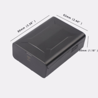 Rastreador GPS Inalámbrico S15, Posicionamiento en Tiempo Real, Resistente al Agua, Compatible con Aplicaciones Android, 1 Año de Garantía, Fijación Magnética, Carga Rápida