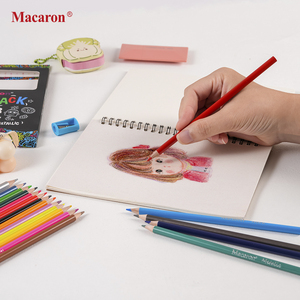 Macaron Chuyên Nghiệp Màu Bút Chì 18 Màu Gỗ Tùy Chỉnh Vẽ Bút Chì Kit Với Hộp Màu Cho Bức Tranh - Product Image 2