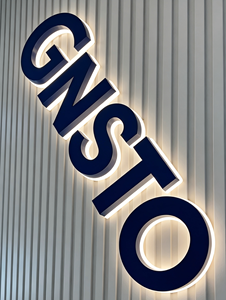 Enseigne lumineuse LED personnalisée avec logo 3D, lettres en relief rétroéclairées pour extérieur, devanture de magasin, commerce, enseigne murale - Product Image 2