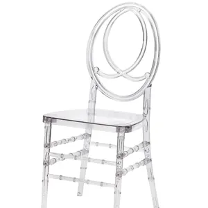 Оптовая продажа, дизайнерские акриловые прозрачные стулья Феникс