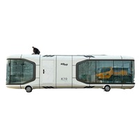 Lu Ban Zhu Z70 Casa Cápsula Remolcable de Panel de Aluminio y Plástico, Dos Habitaciones, Móvil para Camping, Exportable, Lujo en Movimiento