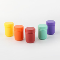 Dilatateur Nasal Naturel aux Herbes Coloré en Flacon pour Rafraîchir et Réveiller l'Esprit, Emballage en Bouteille de Crème Plastique