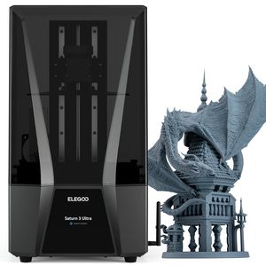 ELEGOO 3 Ultra 12K MSLA Resin 3D <b>Printer</b>, 10-Inch Mono LCD Screen, ACF Film, Fast Printing, Build Size 218x122x260m - Product Image 1