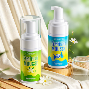 Kormesic 100ml Mousse de Cuidado Íntimo para Mujer con Aroma a Vainilla y Burbujas, Espuma Limpiadora para la Salud Íntima Femenina, Productos de Higiene Femenina Naturales - Product Image 1