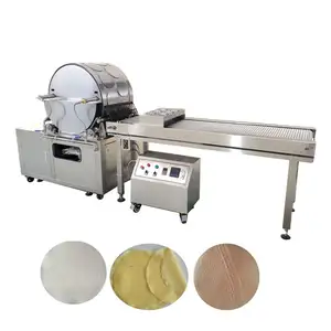Harga pabrik komersial Spring Roll Pastry Sheet Wrapper Maker Tortilla Chapati membuat mesin