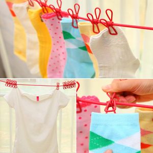 <span class=keywords><strong>Séchoir</strong></span> <span class=keywords><strong>à</strong></span> <span class=keywords><strong>linge</strong></span> <span class=keywords><strong>rétractable</strong></span> portable Corde <span class=keywords><strong>à</strong></span> <span class=keywords><strong>linge</strong></span> extérieure avec 12 pinces Ligne <span class=keywords><strong>à</strong></span> <span class=keywords><strong>linge</strong></span> extensible de voyage - Product Image 2