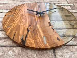 Reloj de Pared Artesanal de Resina, Elegante, Duradero, Funcional, Estilizado y Decorativo, Ideal para Sala de Estar, Dormitorio u Oficina - Product Image 6