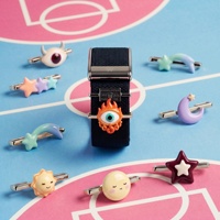 Nouveaux bracelets de montre de la série ciel étoilé, décorations, pendentifs étoile, lune, soleil pour accessoires de bracelet de montre Whoop