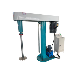 Homogénéisateur à cisaillement élevé pour poudres et liquides, mélangeur pneumatique mobile en acier inoxydable à cisaillement élevé pour peinture - Product Image 5