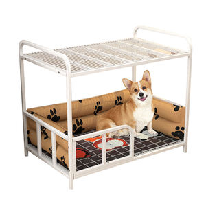 BS C235ร้อนขายโลหะสีดำเตียงสัตว์เลี้ยงที่เป็นมิตรกับสัตว์เลี้ยงเตียงสุนัขขนาดใหญ่ติดตั้งง่าย - Product Image 3